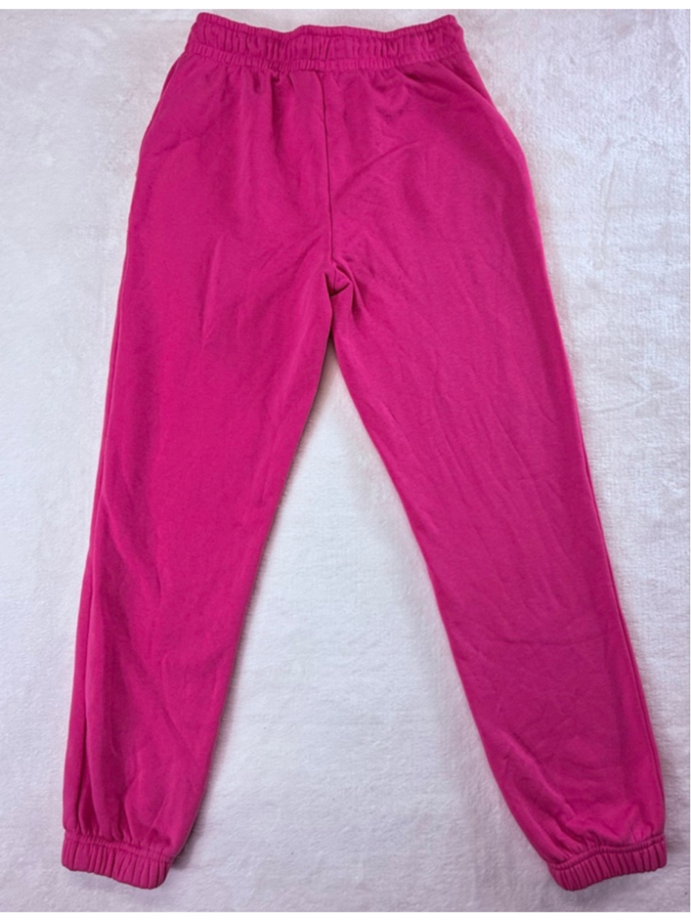 Women's Playboy Pink V-Neck Sweatshirt & Joggers Sweatpants Set Medium Soft - Picture 13 of 16